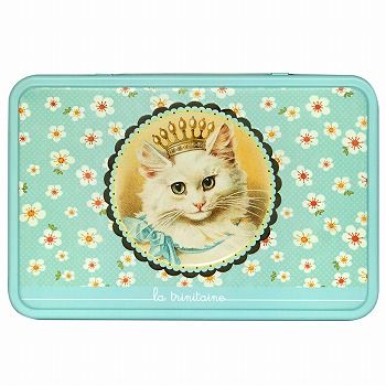 ラ・トリニテーヌ アニマル缶 ロイヤルキャッツ ネコ ガレット