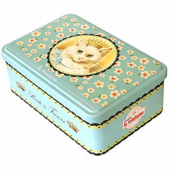 ラ・トリニテーヌ アニマル缶 ロイヤルキャッツ ネコ ガレット