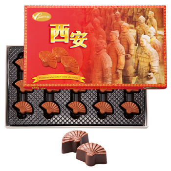 中国 | 西安(セイアン) ミルクチョコレート 1箱 [別送][代引不可]【197100】