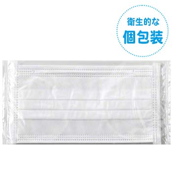 不織布マスク（個包装 1枚）【E0039】 | 三洋堂 世界のおみやげショップ 