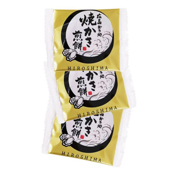 [在庫限り]広島 土産 焼かき煎餅（小）14枚入り 個包装【J23066】